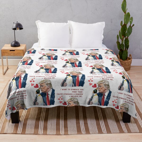 Item preview, Trump Embraces a Penguin designed and sold by Roy & Tiffany.