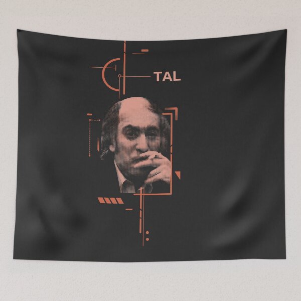 Item preview, MIKHAIL TAL / chess designed and sold by KOTA0001.