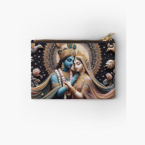 Item preview, Radha Krishna Divine Embrace Harmony designed and sold by ApproachingZion.