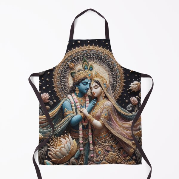 Item preview, Radha Krishna Divine Embrace Harmony designed and sold by ApproachingZion.