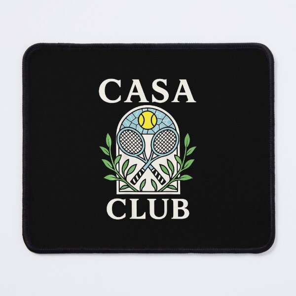 Item preview, CASA CLUB Casablanca Tennis Inspired Emblem Illustration designed and sold by WayTBeenkenArt.