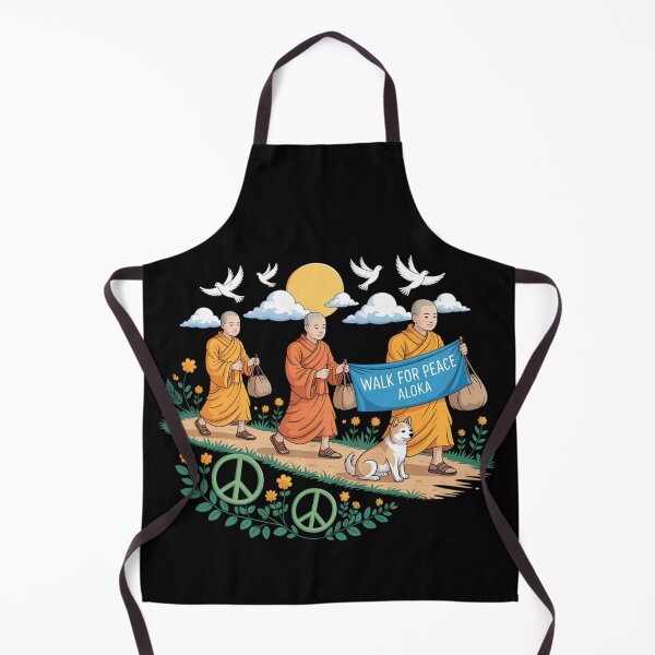 Item preview, Walk for Peace Aloka Buddhist Monks Journey designed and sold by ColbyAida.