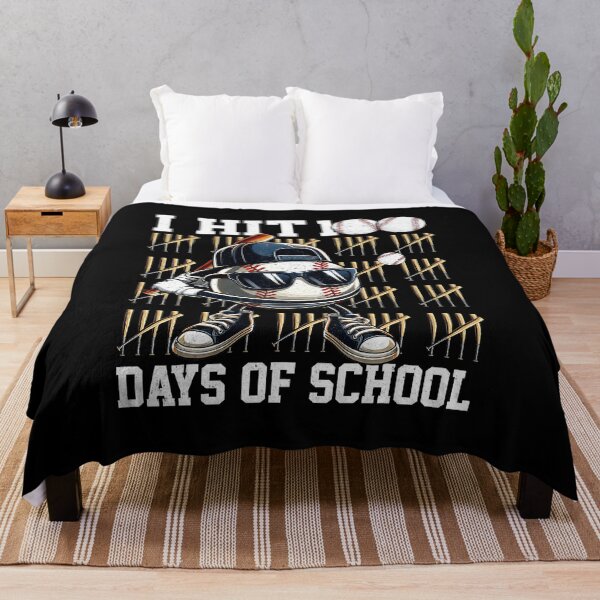 Item preview, I Hit 100 Days Of School Baseball Design designed and sold by miaa-artistshop.
