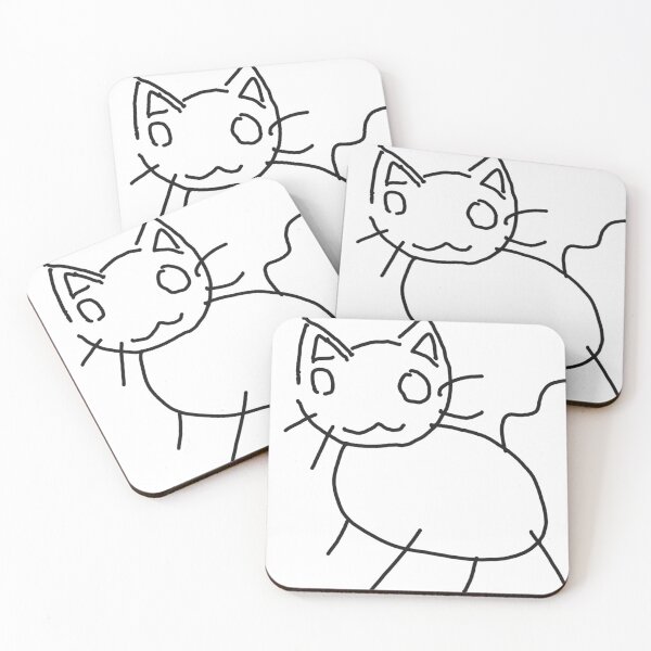 Item preview, 2D Scribble Cat designed and sold by CopperMuffin.