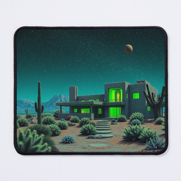 Item preview, Brutalism Inspired Green Neon Home designed and sold by texdeath4life.