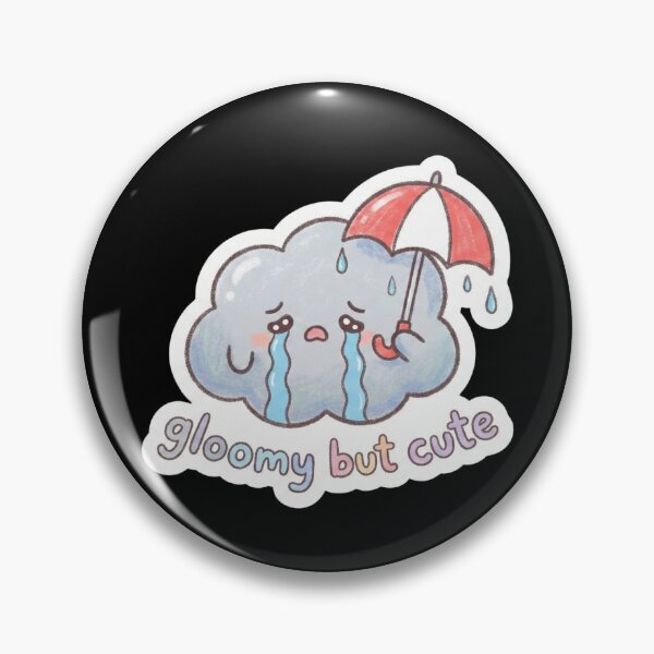Item preview, Gloomy But Cute Sad Cloud Aesthetic designed and sold by simonbluevski.