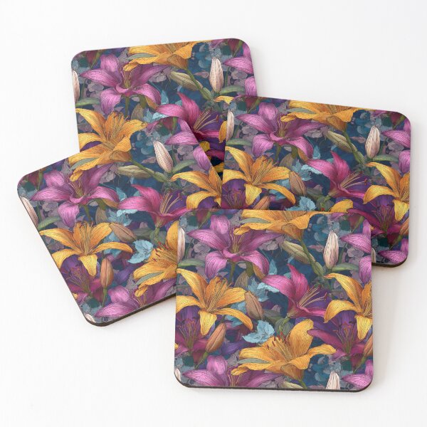 Item preview, Fresh Lilies Flower  - Botanical Garden Pattern  - Birthday Gifts For Husband designed and sold by RoyalStarsPatts.