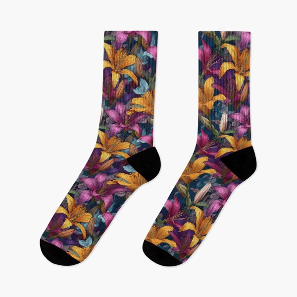 Item preview, Fresh Lilies Flower  - Botanical Garden Pattern  - Birthday Gifts For Husband designed and sold by RoyalStarsPatts.