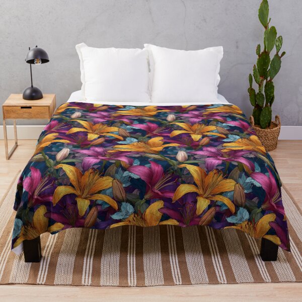 Item preview, Fresh Lilies Flower - Botanical Garden Pattern - Birthday Gifts For Husband designed and sold by RoyalStarsPatts.