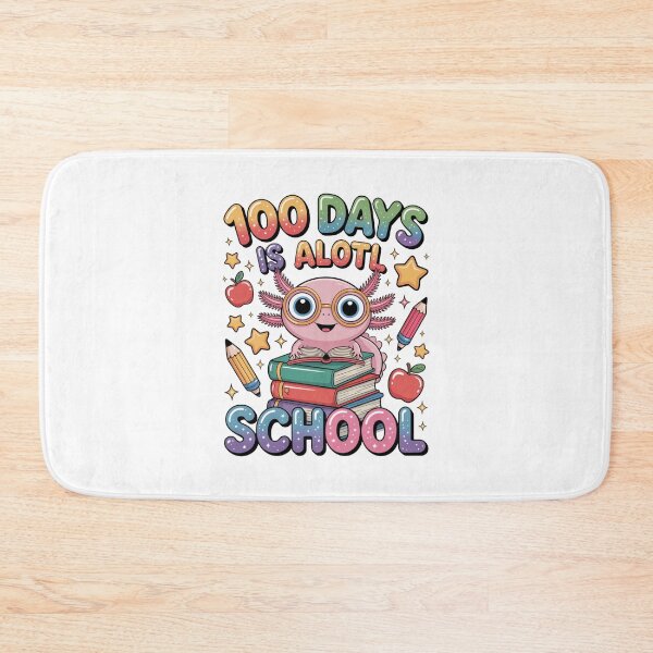 Item preview, 100 Days Is A Lot Of School Axolotl Teacher Student designed and sold by CORJIDOG-ART.