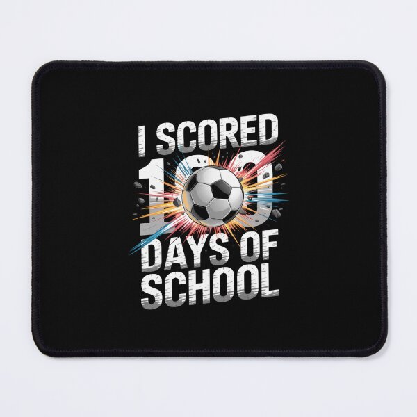 Item preview, I Scored 100 Days Of School Soccer Student Achievement designed and sold by CORJIDOG-ART.