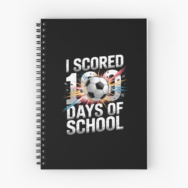 Item preview, I Scored 100 Days Of School Soccer Student Achievement designed and sold by CORJIDOG-ART.