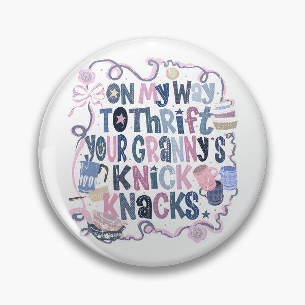 Item preview, On My Way To Thrift Your Granny's Knick Knacks designed and sold by The-Mut3d-Ghost.