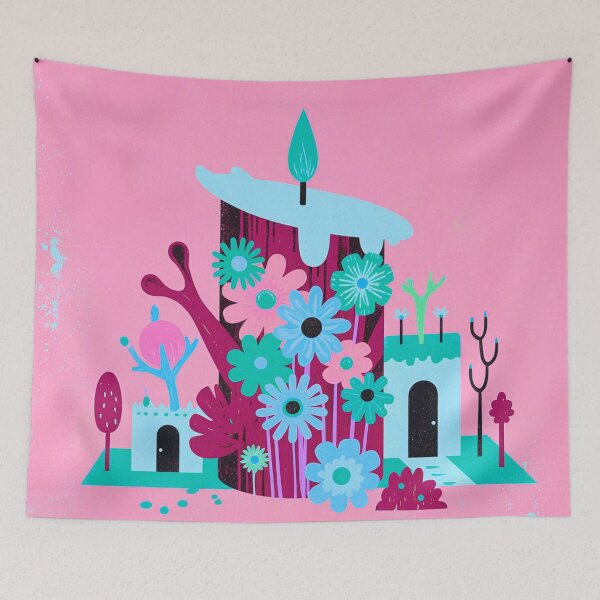 Artikelvorschau, Ein Haus, in dem Blumen das Licht bewahren entworfen und verkauft von joycrysstudio.