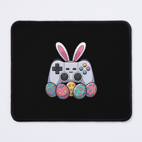 Item preview, Easter Gamer Bunny Controller With Eggs designed and sold by CORJIDOG-ART.