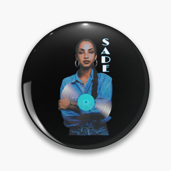 Artikelvorschau, Sade aus den 80ern auf schwarzem Grund entworfen und verkauft von DesignArt110.
