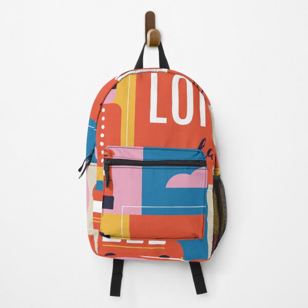 Item preview, It's London, baby! A colorful city collage designed and sold by Rue Market.