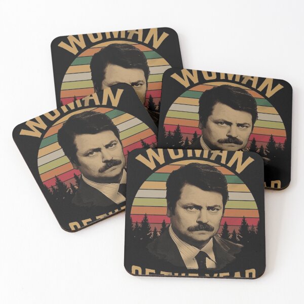 Item preview, Woman Of The Year Ron Swanson Parks And Recreation designed and sold by RaniaAzzam.