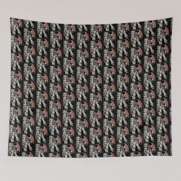 Item preview, Retro Mech Warrior Distress Art designed and sold by New-Collections.
