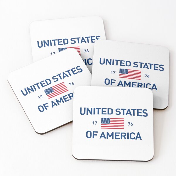 Item preview, United States of America Patriotic Design with Flag and 1776 designed and sold by MidwestAmerican.