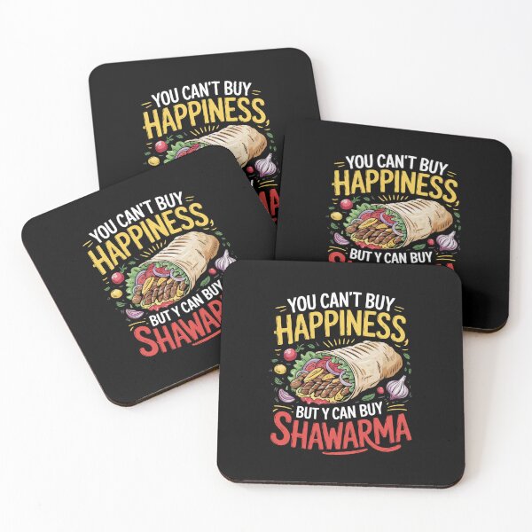 Item preview, You Can't Buy Happiness But Y Can Buy Shawarma Foodie designed and sold by CORJIDOG-ART.