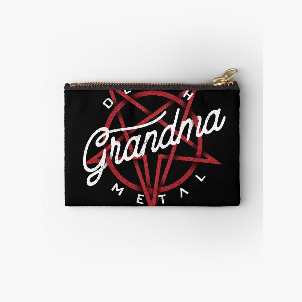 Item preview, Death Metal Grandma Hand Lettering Pentagram designed and sold by javaneka.