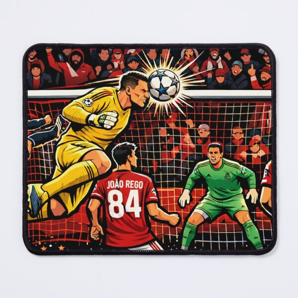 Item preview, Trubin's historic goal in Benfica – Real Madrid | Champions League 2025-2026 designed and sold by IshtArt.