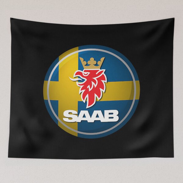 Item preview, Swedish Flag Saab Rondel designed and sold by DesignArt110.