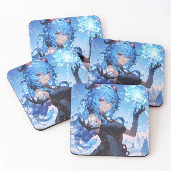 Item preview, Ganyu Genshin Impact Ice Magic Sky Dream designed and sold by TorbenKuhano.