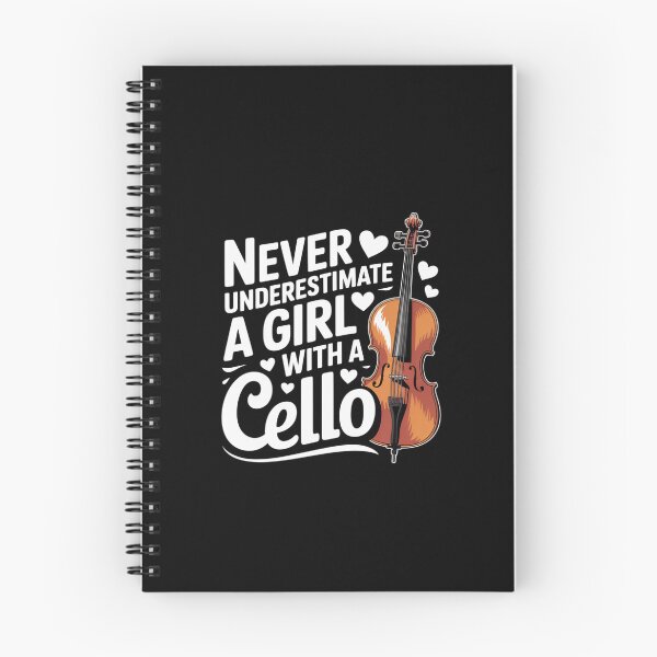 Item preview, Never Underestimate A Girl With A Cello Cello Player Gift designed and sold by CORJIDOG-ART.