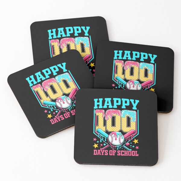 Item preview, Happy 100 Days Of School Baseball Drip Design designed and sold by miaa-artistshop.