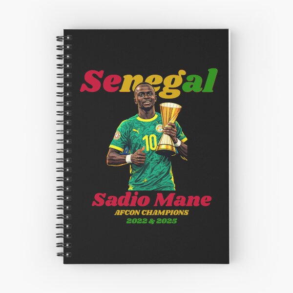Item preview, Senegal - Sadio Mane | 2x AFCON Champions 2022 & 2025 | Senegal Legend designed and sold by TeesByAngelzB.