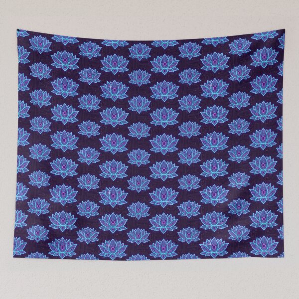Item preview, Hard Techno Soft Heart Cyber Circuit Lotus Pattern designed and sold by RaveNamaste.