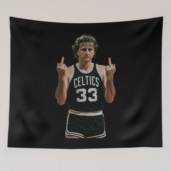 Item preview, Larry Bird Middle Finger 90S Basketball Player designed and sold by naufalyazidibr.