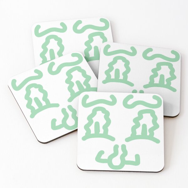 Item preview, Minty Nervous Face designed and sold by felipemaldonadoart.