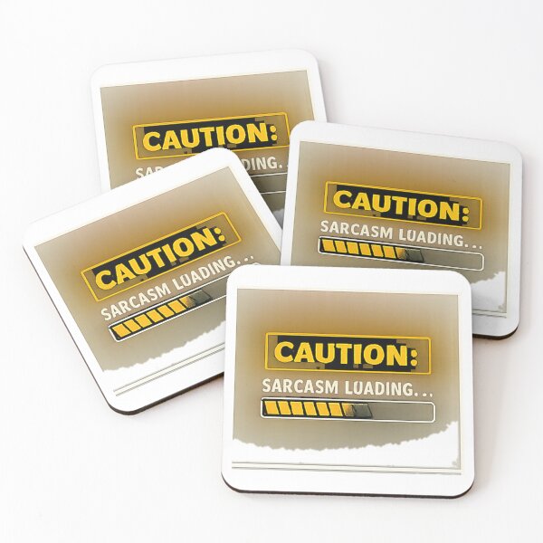 Item preview, Caution Sarcasm Loading designed and sold by Matt-WorkZ.