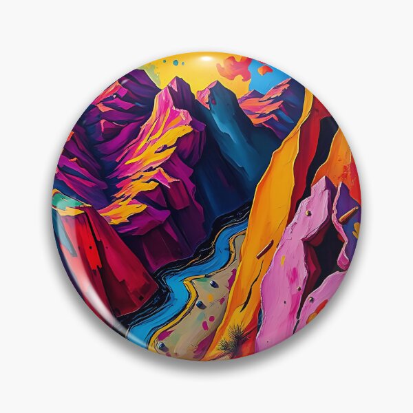 Item preview, Psychedelic Canyon River designed and sold by denzworx.