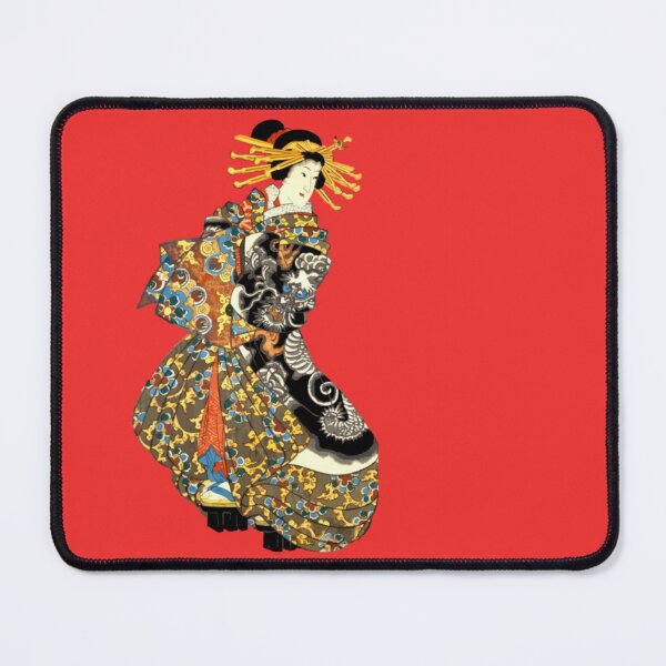 Item preview, Oiran with a doragon design kimono designed and sold by カイトラボ.
