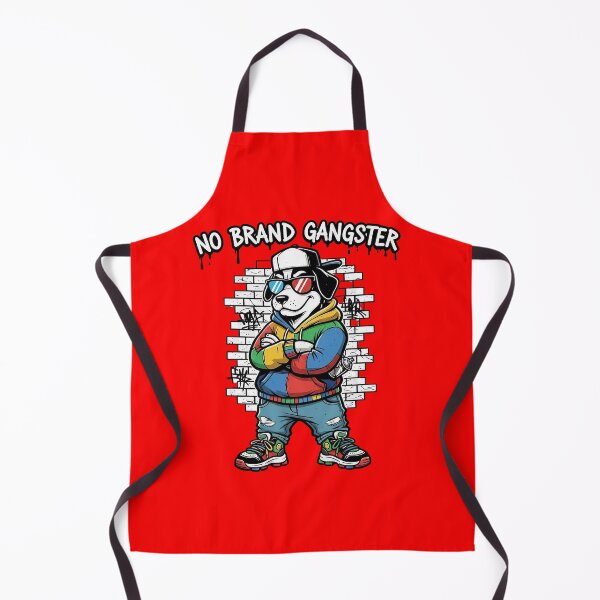 Item preview, No Brand Gangster – Funny Anti-Brand Street Style Design designed and sold by GiftedExplorer.