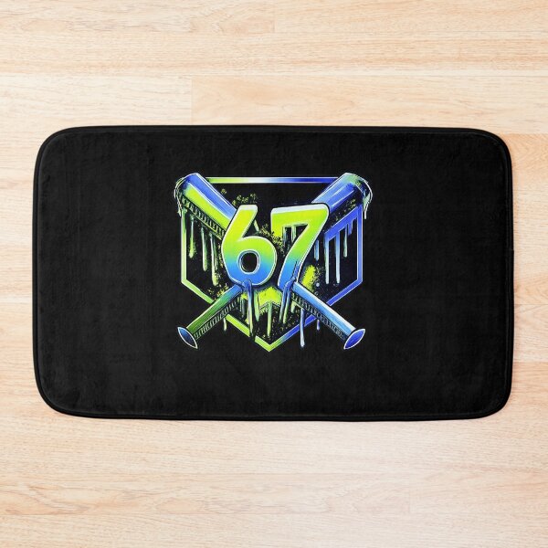 Item preview, 67 Baseball Drip Graphic Crossed Bats Style designed and sold by miaa-artistshop.