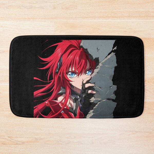 Item preview, Rias Gremory High School Dxd Red Hair Peeking Chibi designed and sold by TorbenKuhano.