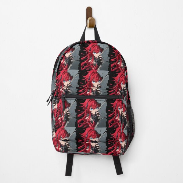 Item preview, Rias Gremory High School Dxd Red Hair Peeking Chibi designed and sold by TorbenKuhano.