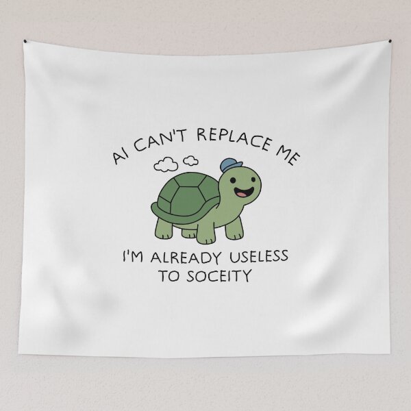 Item preview, AI Can't Replace ME I'm Already Useless To Soceity designed and sold by NQArtist.
