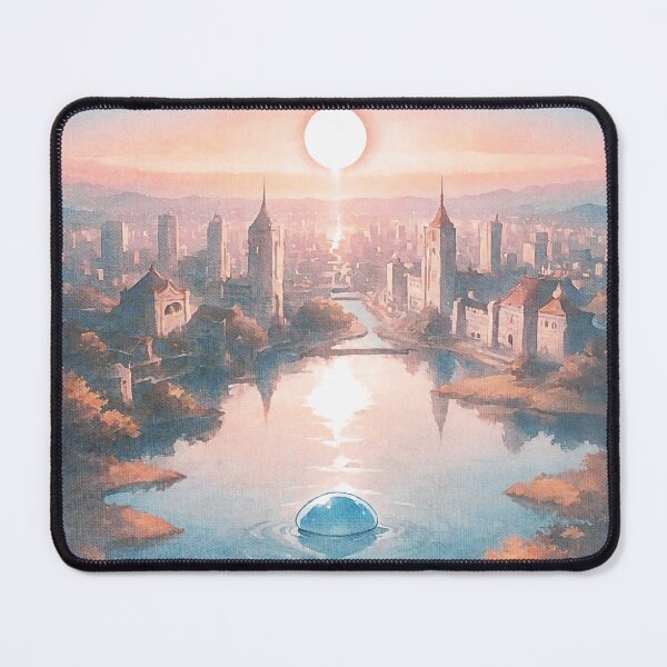 Item preview, Traveling Slime - Water City Sunset designed and sold by The Jellygaze.