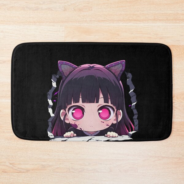 Item preview, Kanao Tsuyuri Demon Slayer Purple Glow Peeking designed and sold by TorbenKuhano.