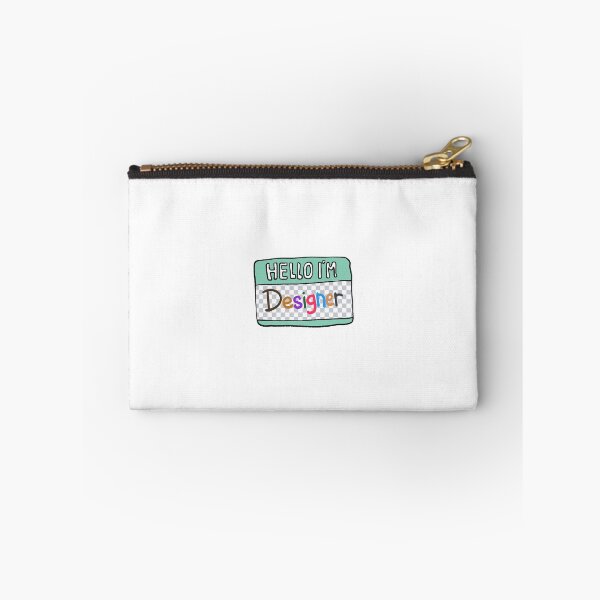 Artikelvorschau, Lustiges Namensschild „Hallo, ich bin Designer“ – Geschenk für Grafikdesigner entworfen und verkauft von Childish by Design.