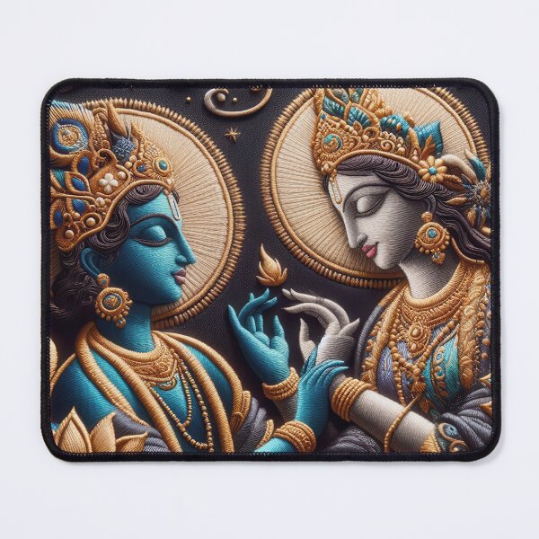 Item preview, Eternal Flame Radha Krishna Union designed and sold by ApproachingZion.