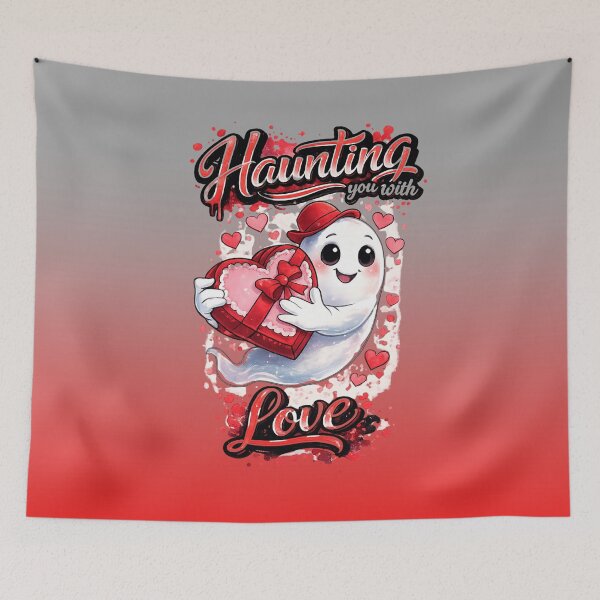 Item preview, Haunting You With Love |  Valentine Ghost  designed and sold by skkyfaithArtz.