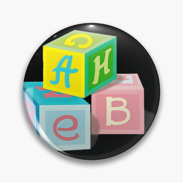 Item preview, Alphabet Blocks For Kids Learning Fun designed and sold by AesthetixX 53.
