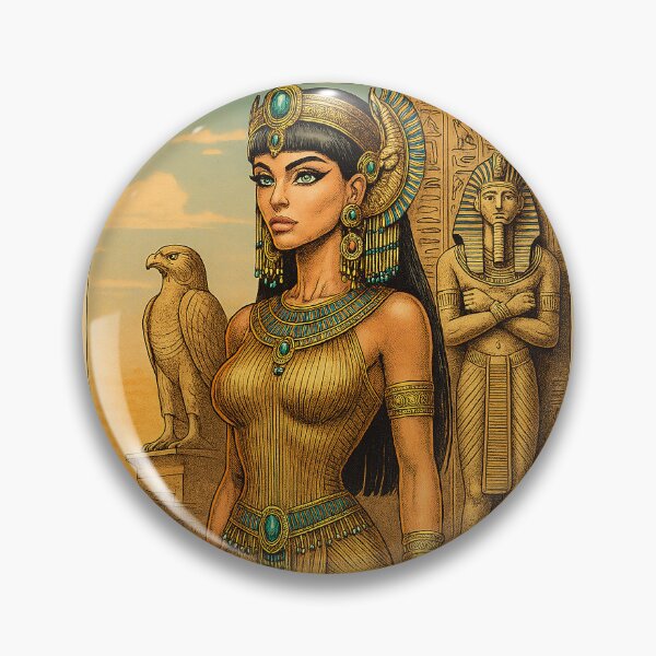 Item preview, Queen Tiye of Ancient Egypt Art designed and sold by EASNFTCOL.